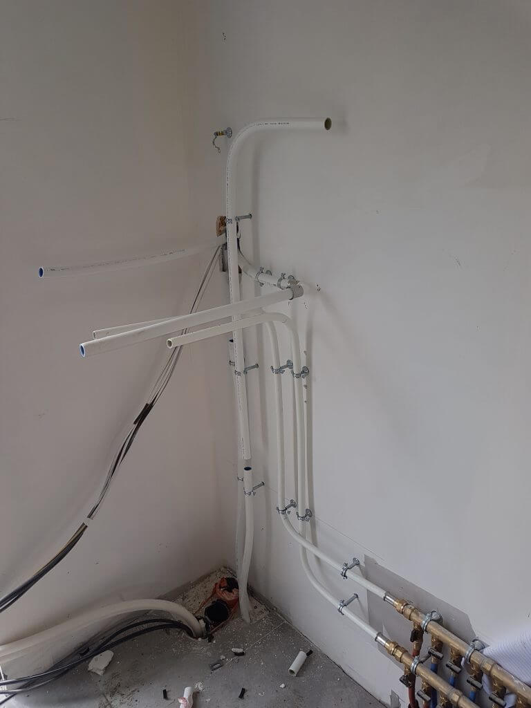 chantier pompe à chaleur